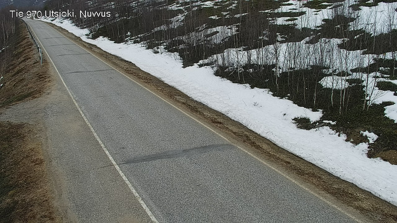 Weather Camera Image Väg 970 Utsjoki, Nuvvus, Utsjoki, Lappi