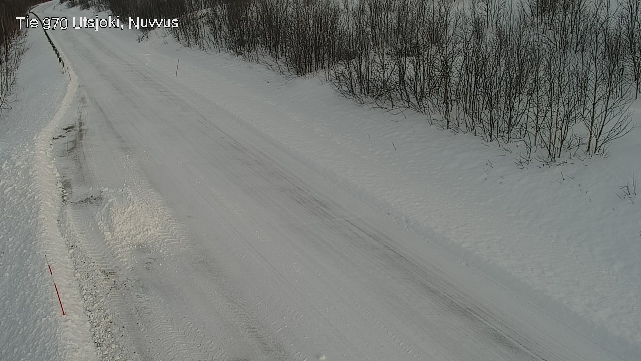 Weather Camera Image Väg 970 Utsjoki, Nuvvus, Utsjoki, Lappi