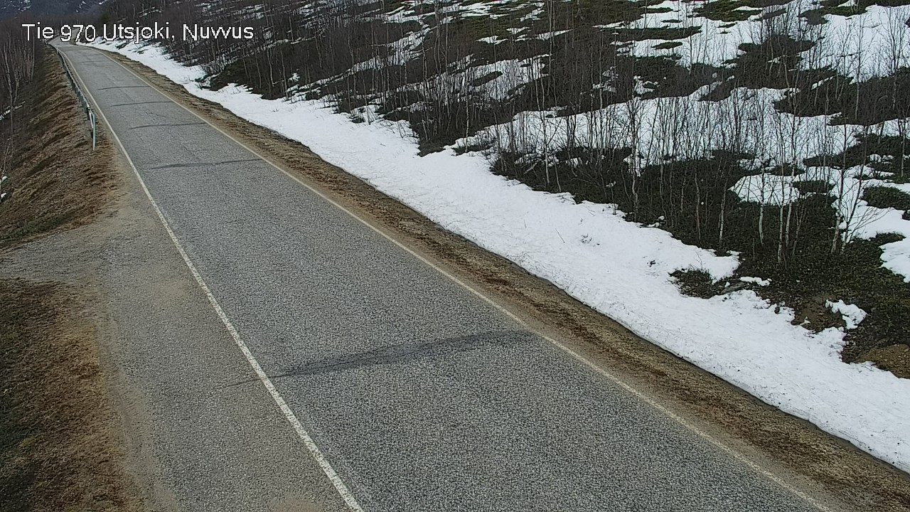 Weather Camera Image Väg 970 Utsjoki, Nuvvus, Utsjoki, Lappi