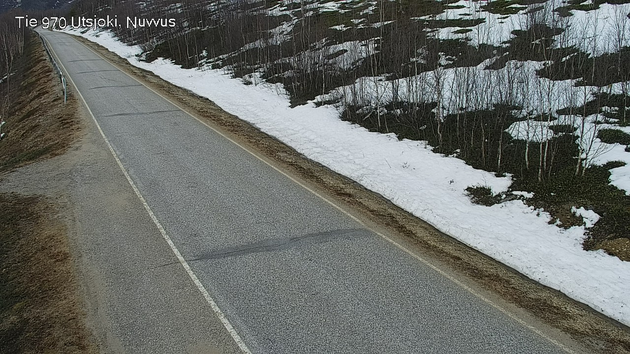 Weather Camera Image Väg 970 Utsjoki, Nuvvus, Utsjoki, Lappi