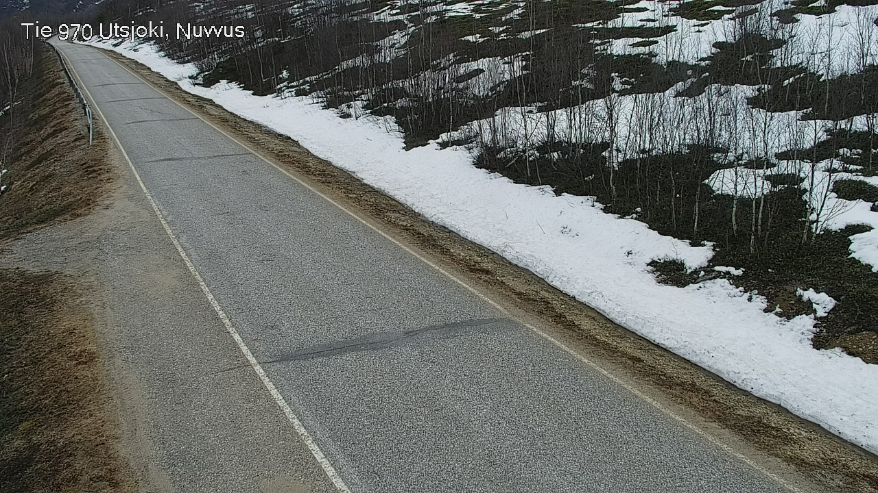 Weather Camera Image Väg 970 Utsjoki, Nuvvus, Utsjoki, Lappi