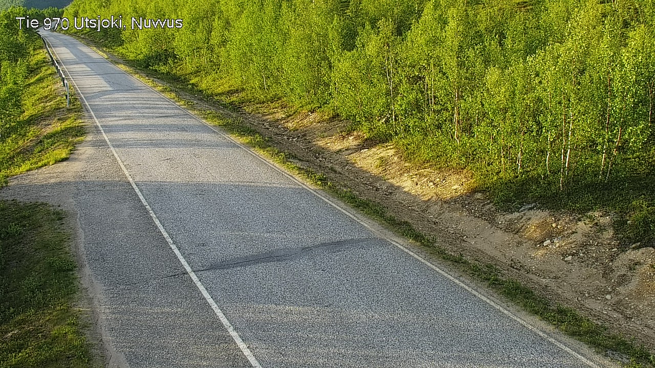 Weather Camera Image Väg 970 Utsjoki, Nuvvus, Utsjoki, Lappi