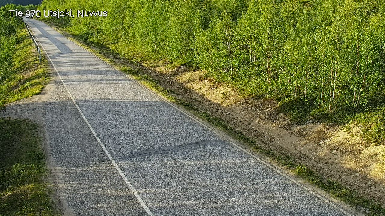 Weather Camera Image Väg 970 Utsjoki, Nuvvus, Utsjoki, Lappi