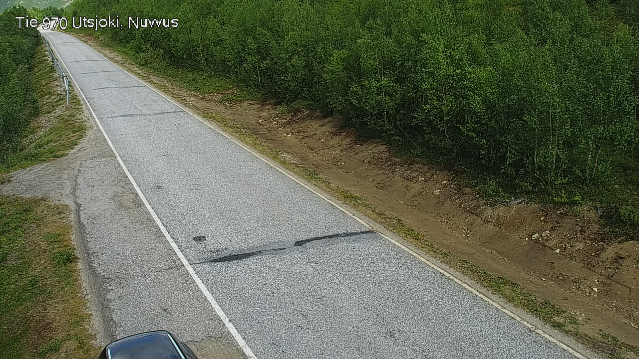 Weather Camera Image Väg 970 Utsjoki, Nuvvus, Utsjoki, Lappi