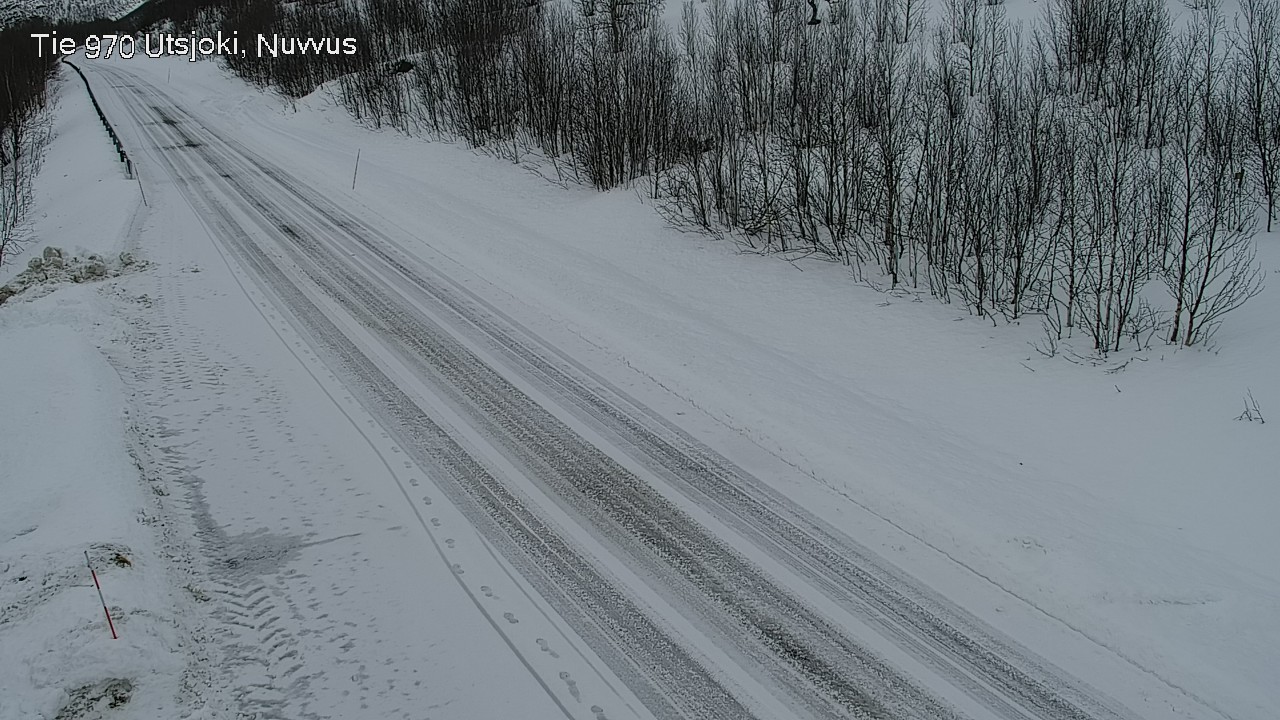Weather Camera Image Väg 970 Utsjoki, Nuvvus, Utsjoki, Lappi