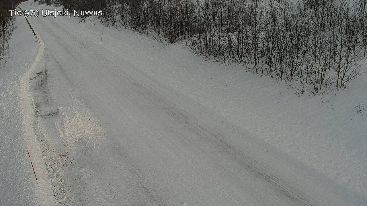 Weather Camera Image Väg 970 Utsjoki, Nuvvus, Utsjoki, Lappi