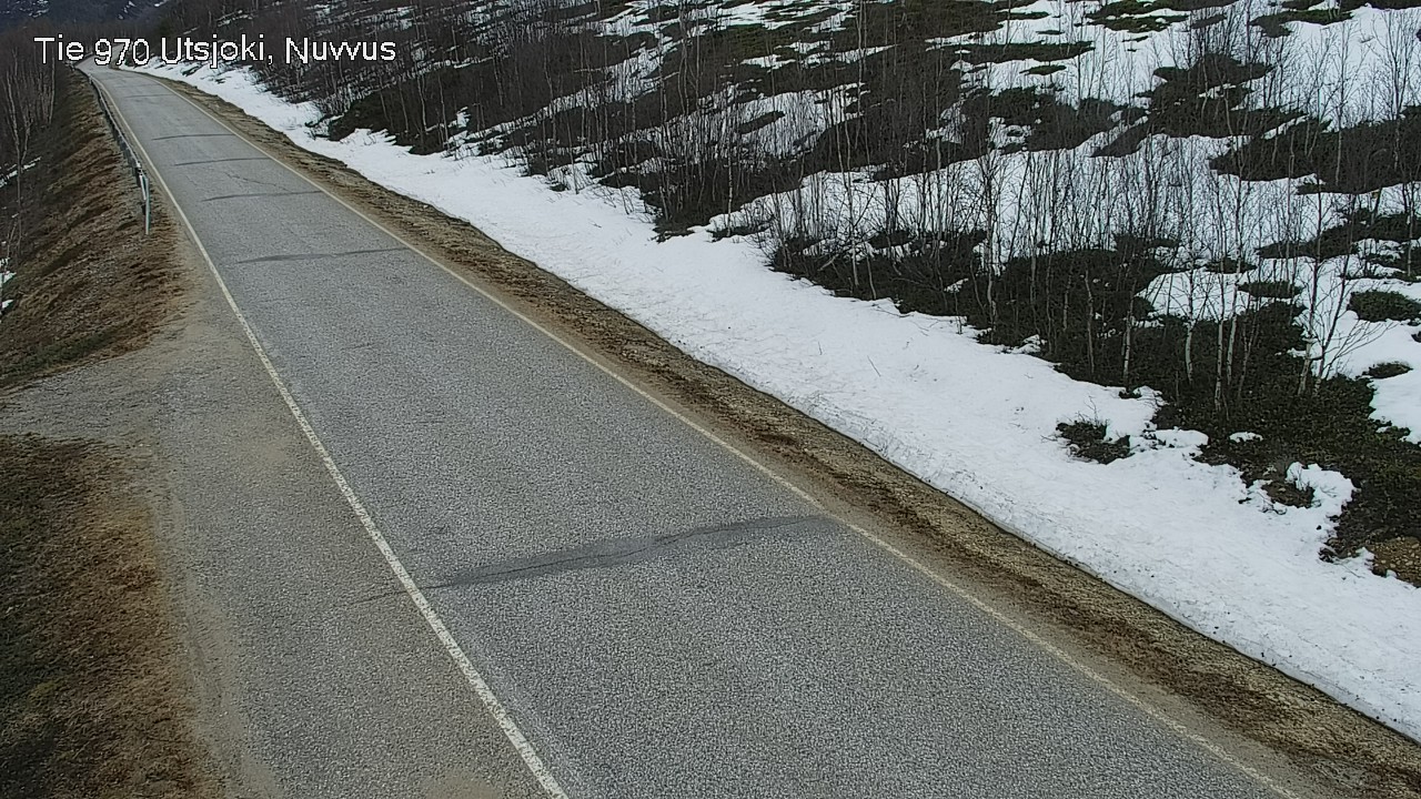 Weather Camera Image Väg 970 Utsjoki, Nuvvus, Utsjoki, Lappi