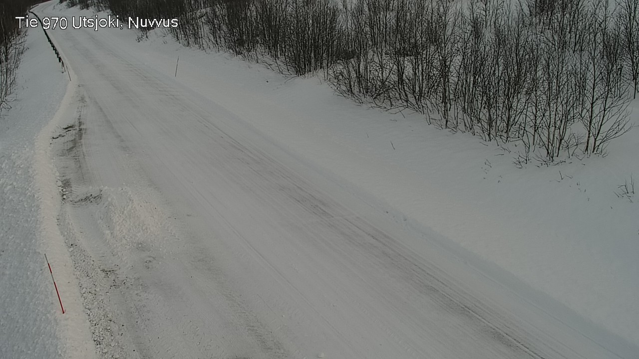 Weather Camera Image Väg 970 Utsjoki, Nuvvus, Utsjoki, Lappi