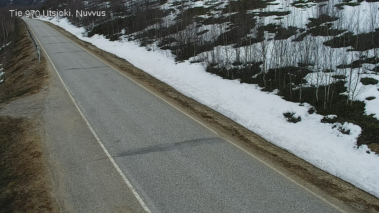 Weather Camera Image Väg 970 Utsjoki, Nuvvus, Utsjoki, Lappi