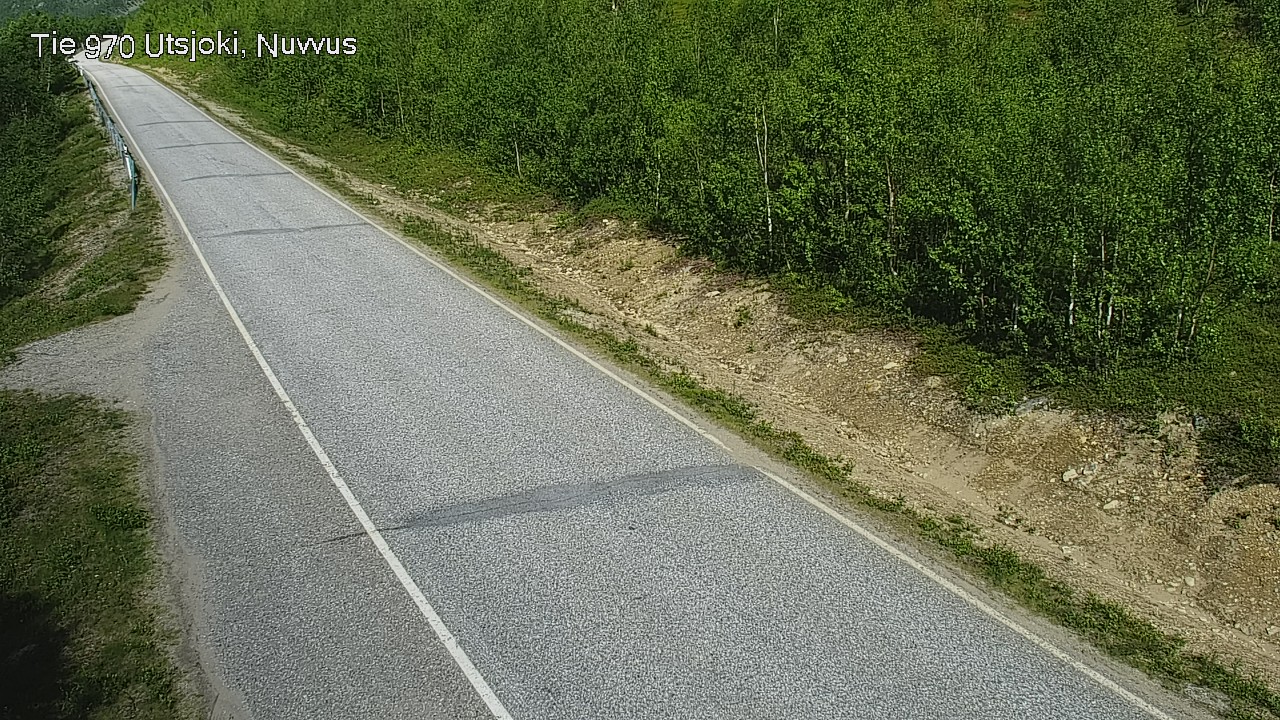 Weather Camera Image Väg 970 Utsjoki, Nuvvus, Utsjoki, Lappi