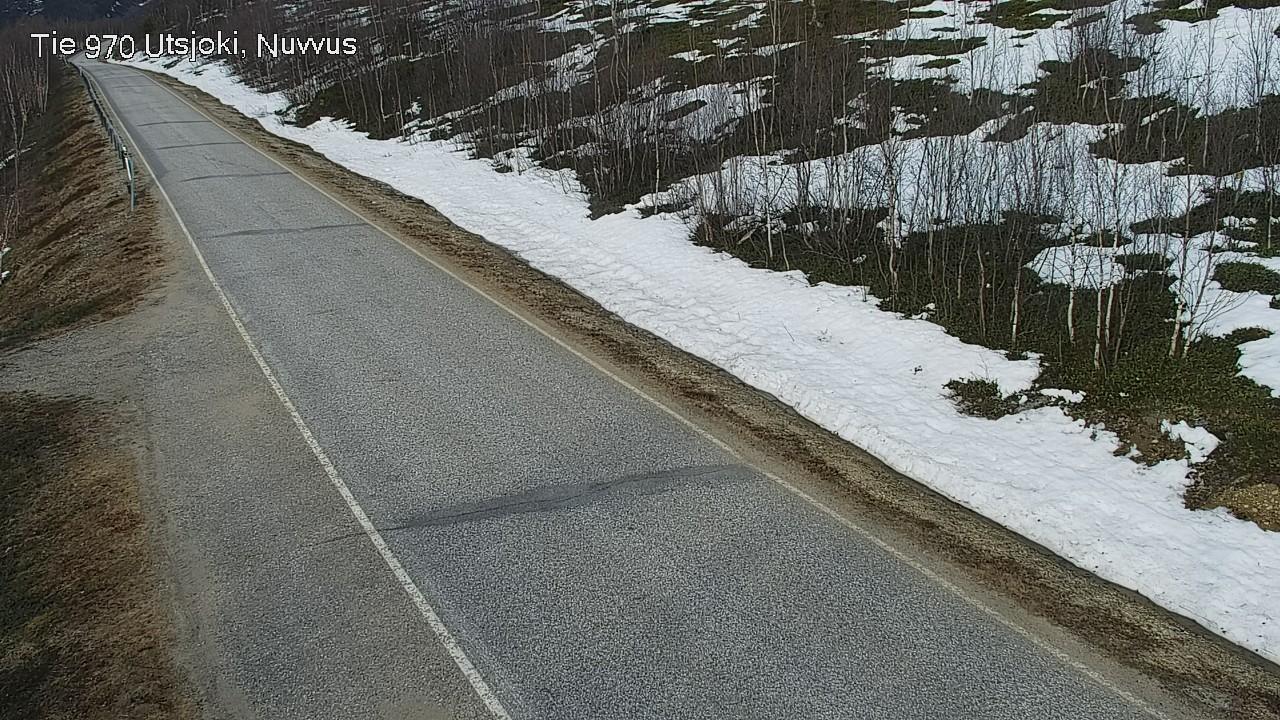 Weather Camera Image Väg 970 Utsjoki, Nuvvus, Utsjoki, Lappi