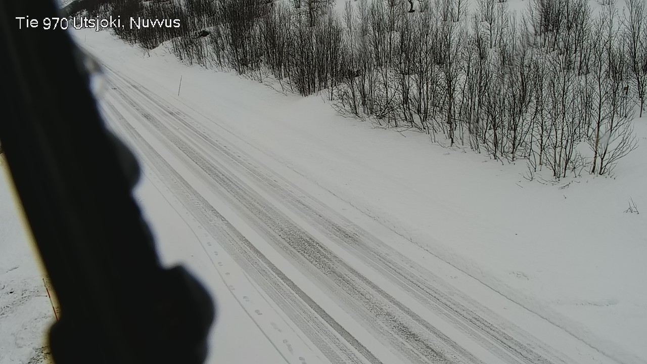 Weather Camera Image Väg 970 Utsjoki, Nuvvus, Utsjoki, Lappi