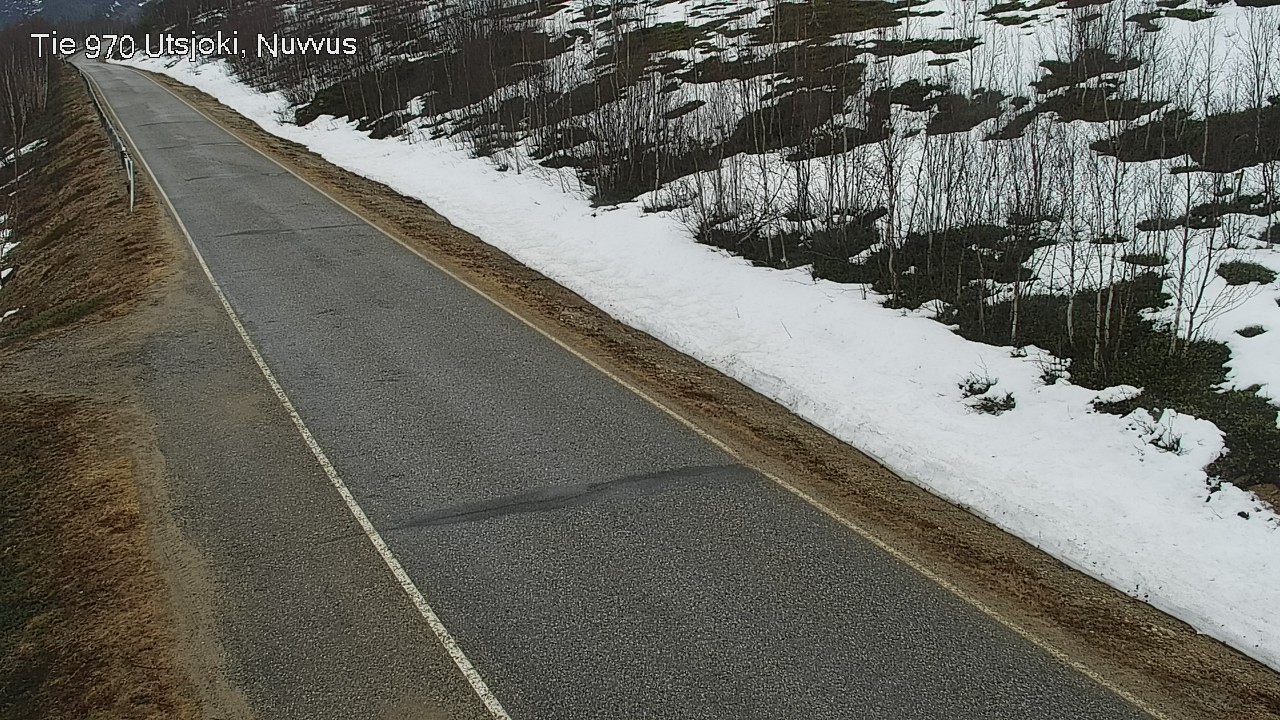 Weather Camera Image Väg 970 Utsjoki, Nuvvus, Utsjoki, Lappi