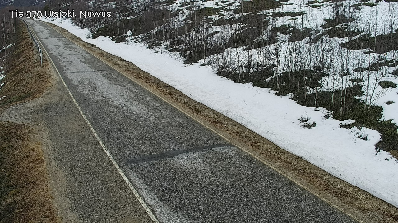 Weather Camera Image Väg 970 Utsjoki, Nuvvus, Utsjoki, Lappi
