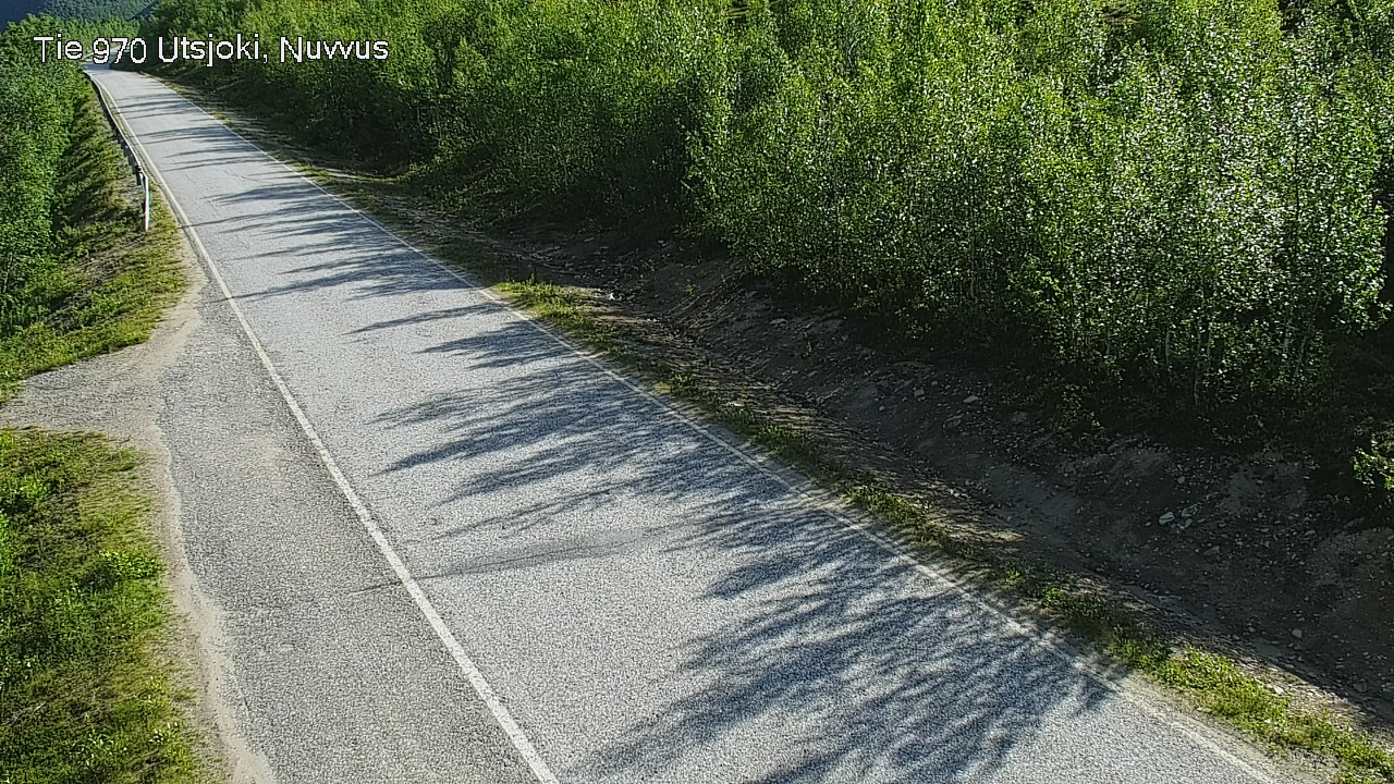 Weather Camera Image Väg 970 Utsjoki, Nuvvus, Utsjoki, Lappi