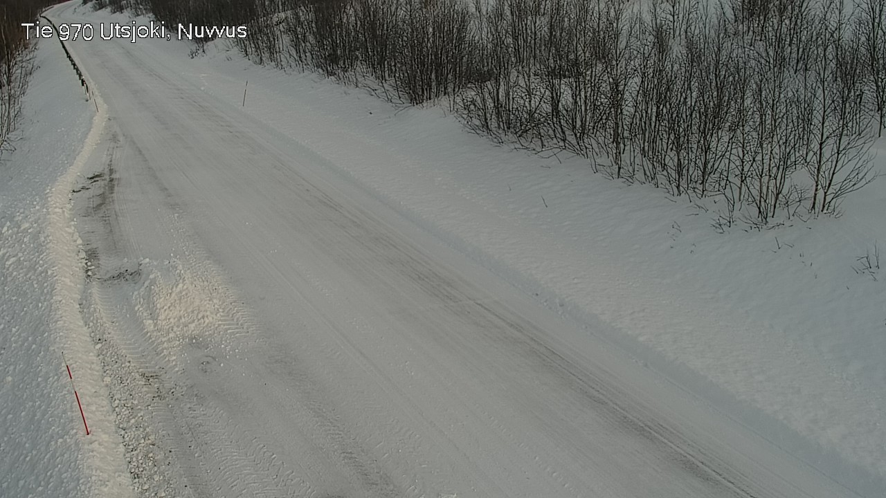 Weather Camera Image Väg 970 Utsjoki, Nuvvus, Utsjoki, Lappi
