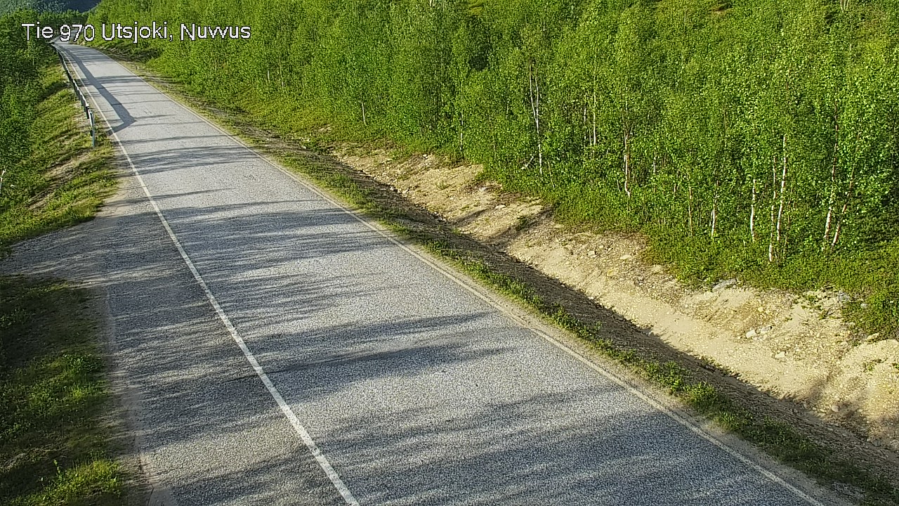 Weather Camera Image Väg 970 Utsjoki, Nuvvus, Utsjoki, Lappi