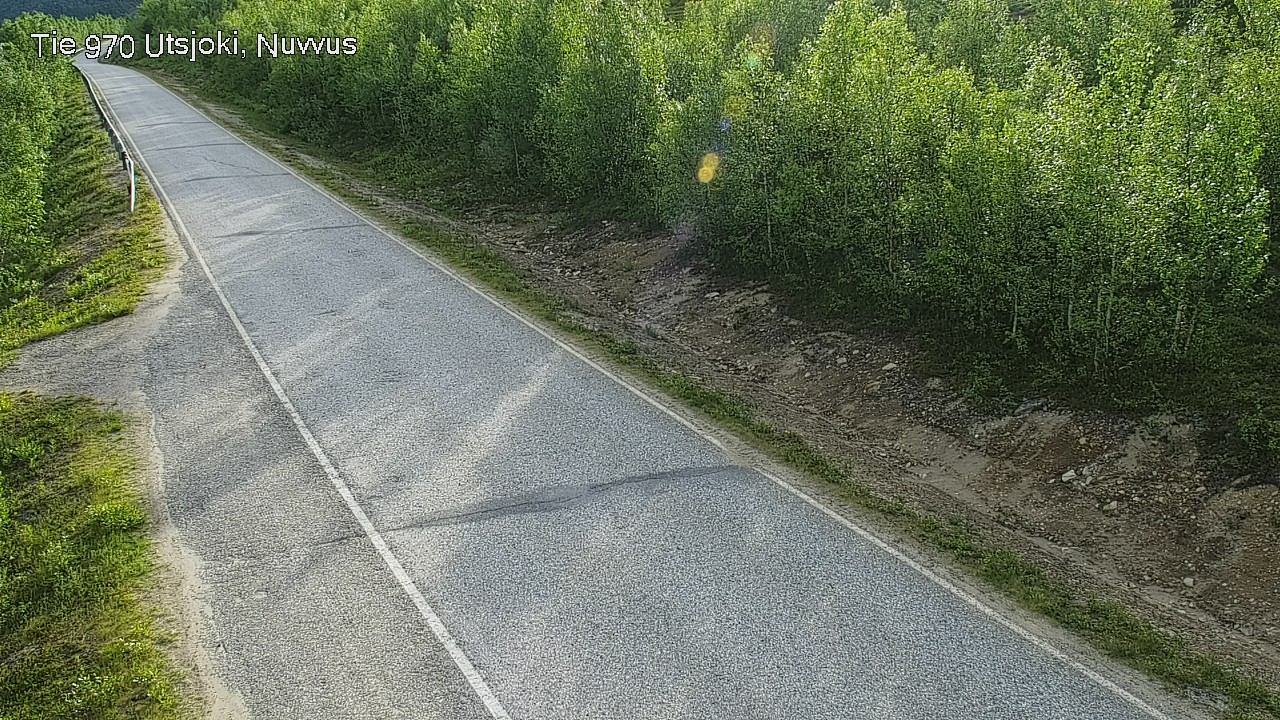 Kelikamerat Kuva Tie 970 Utsjoki, Nuvvus, Utsjoki, Lappi