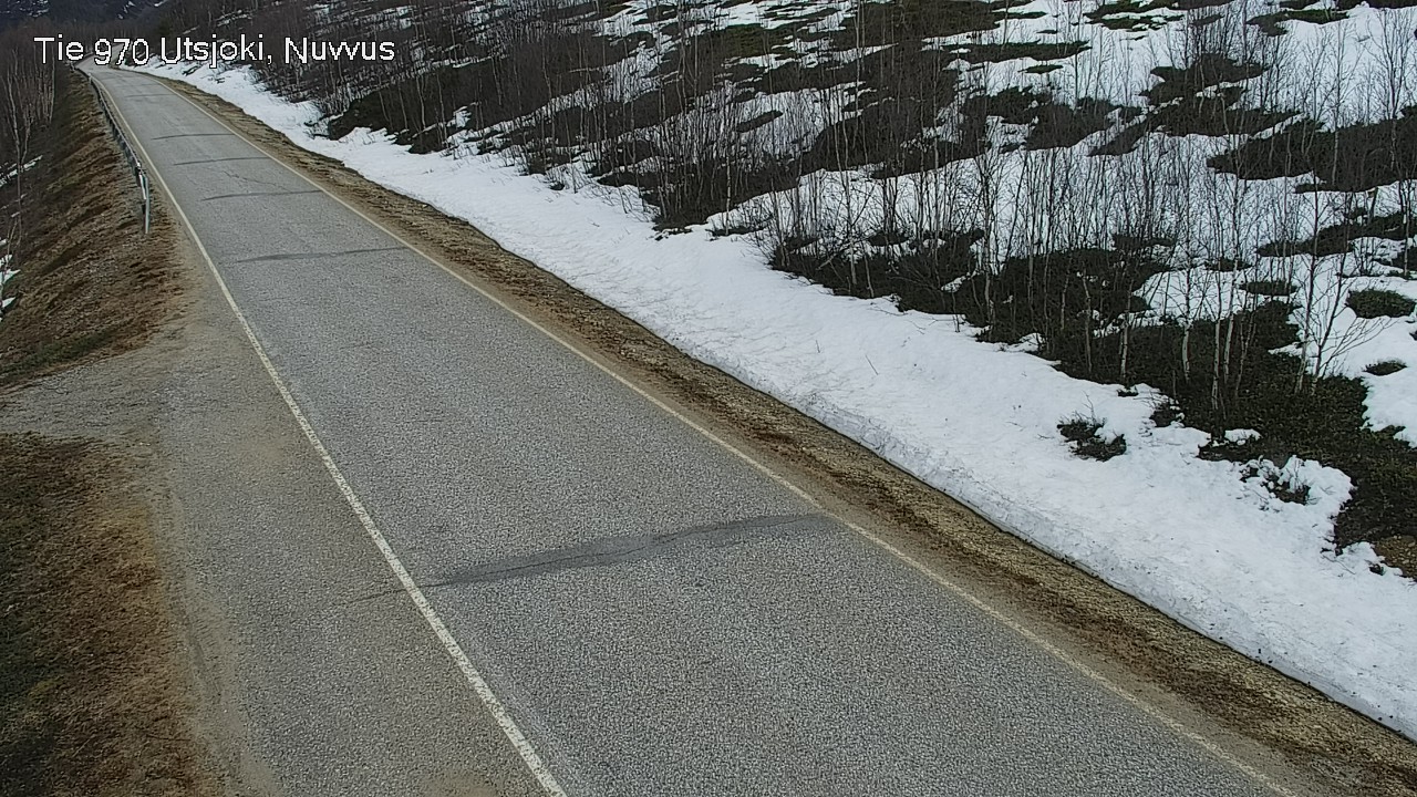 Weather Camera Image Väg 970 Utsjoki, Nuvvus, Utsjoki, Lappi