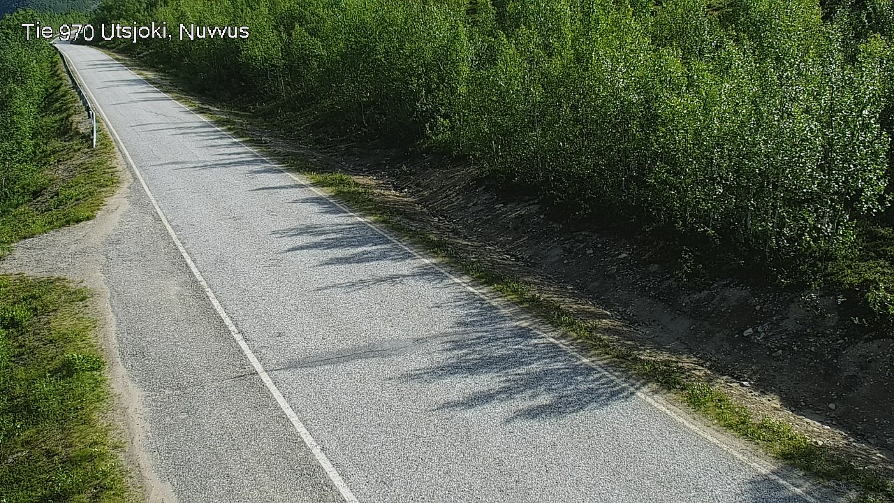 Weather Camera Image Väg 970 Utsjoki, Nuvvus, Utsjoki, Lappi