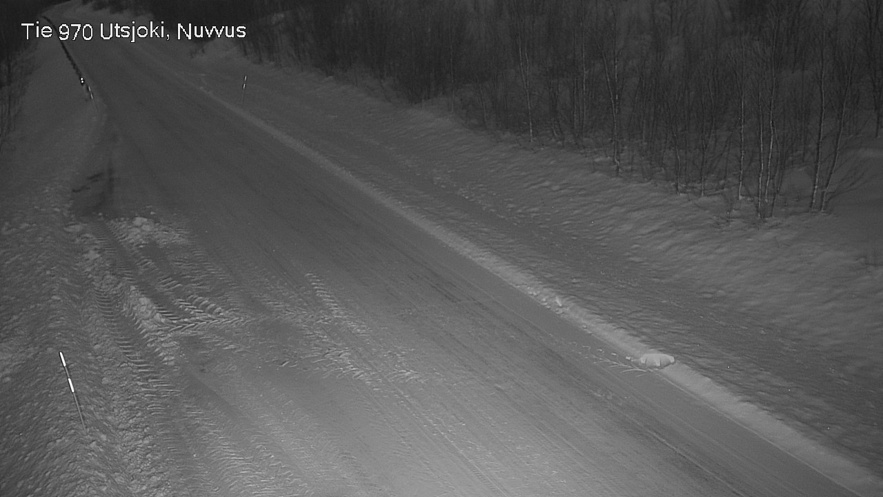 Weather Camera Image Väg 970 Utsjoki, Nuvvus, Utsjoki, Lappi