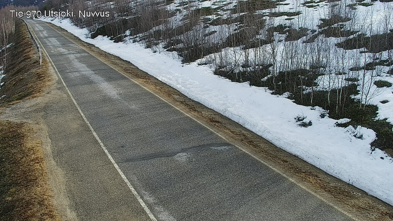 Weather Camera Image Väg 970 Utsjoki, Nuvvus, Utsjoki, Lappi