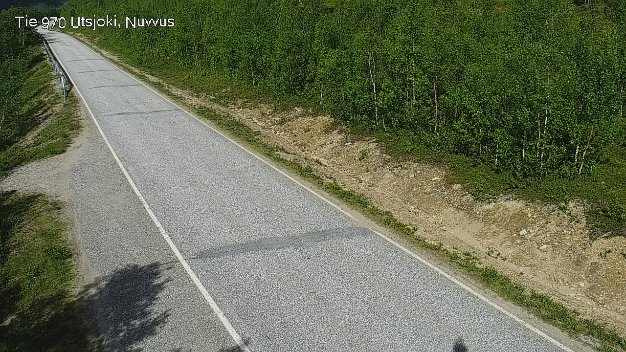 Weather Camera Image Väg 970 Utsjoki, Nuvvus, Utsjoki, Lappi