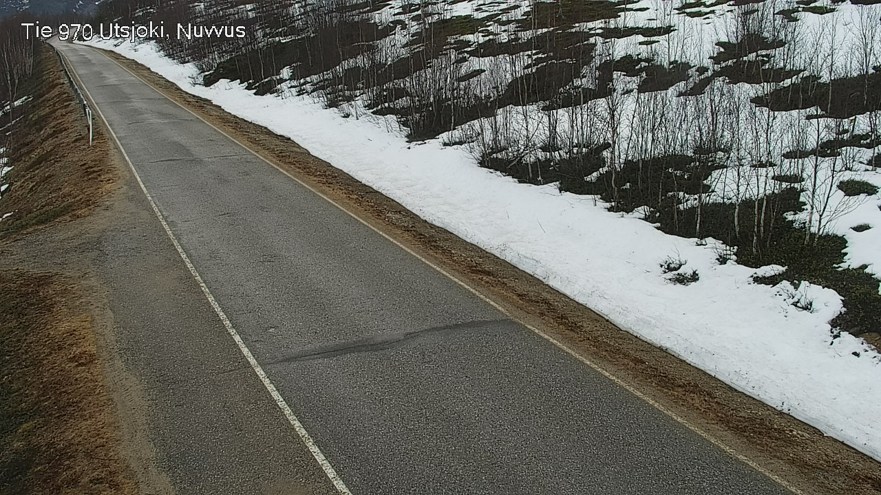 Weather Camera Image Väg 970 Utsjoki, Nuvvus, Utsjoki, Lappi