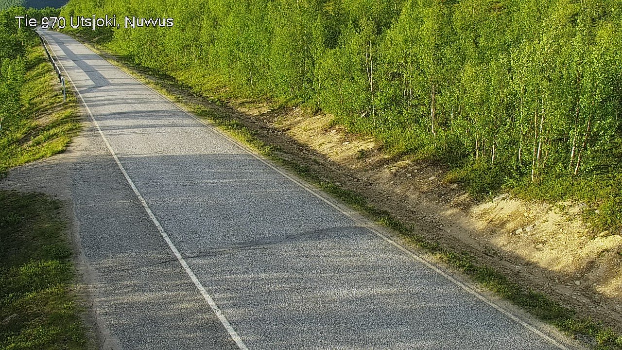 Weather Camera Image Väg 970 Utsjoki, Nuvvus, Utsjoki, Lappi