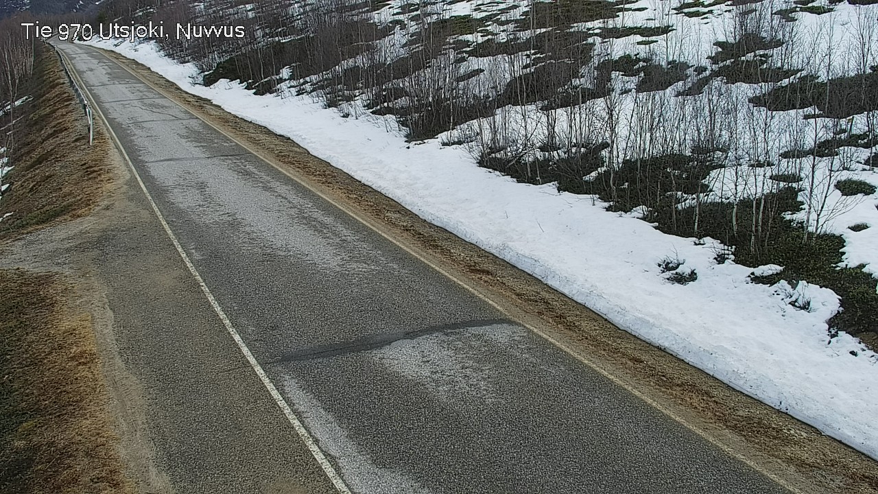 Weather Camera Image Väg 970 Utsjoki, Nuvvus, Utsjoki, Lappi