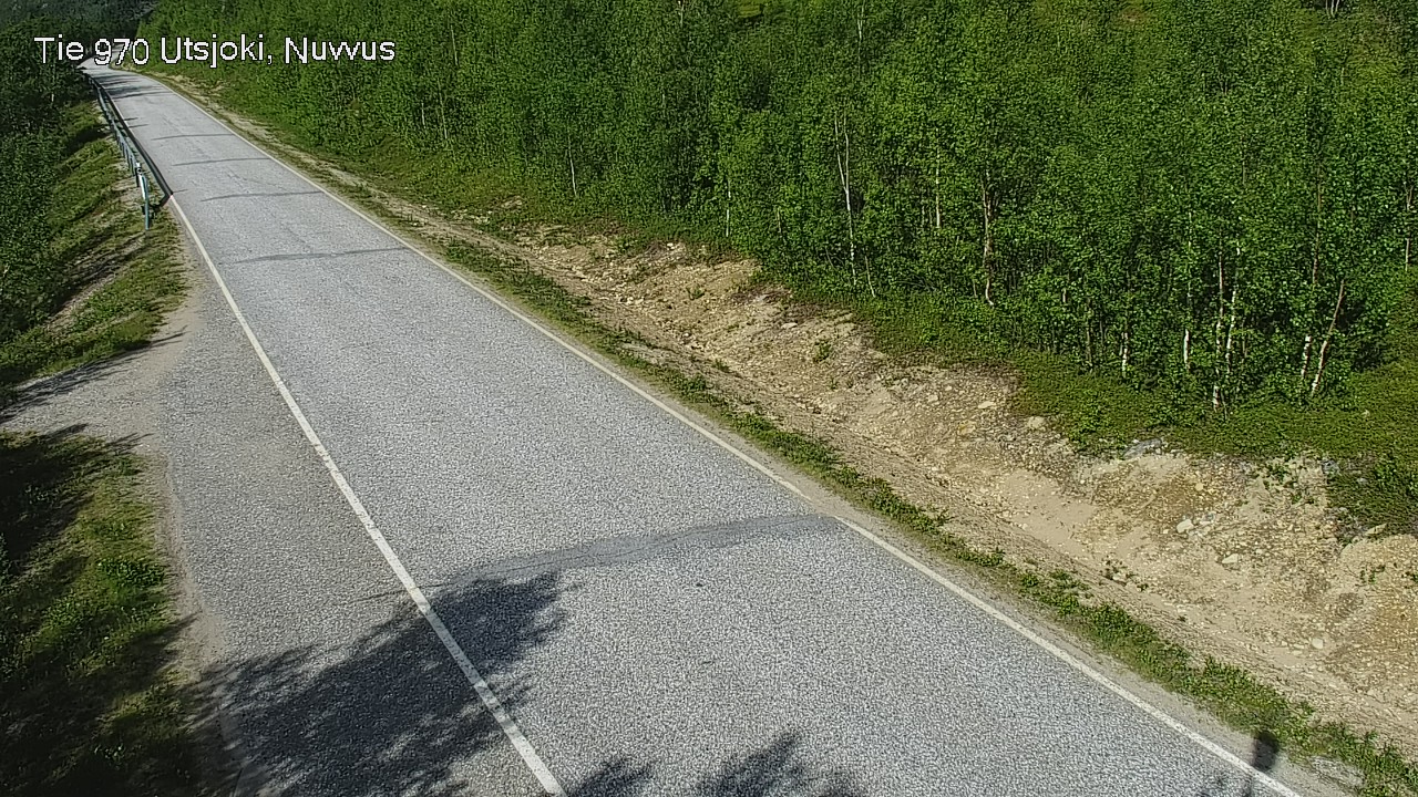 Weather Camera Image Väg 970 Utsjoki, Nuvvus, Utsjoki, Lappi