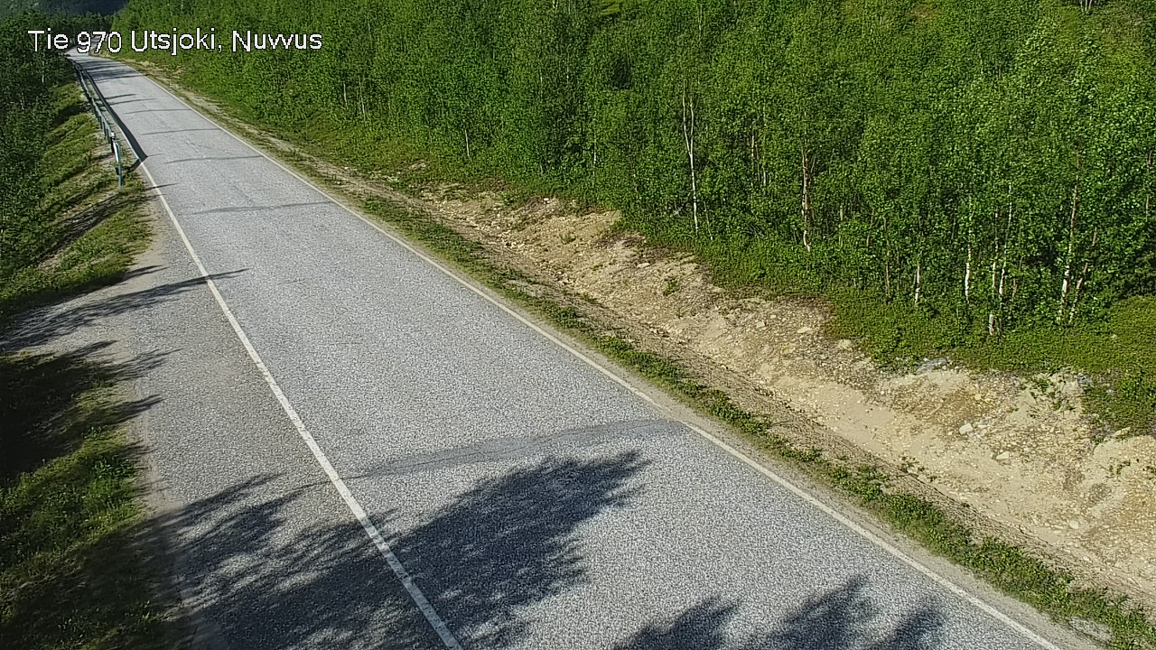 Weather Camera Image Väg 970 Utsjoki, Nuvvus, Utsjoki, Lappi