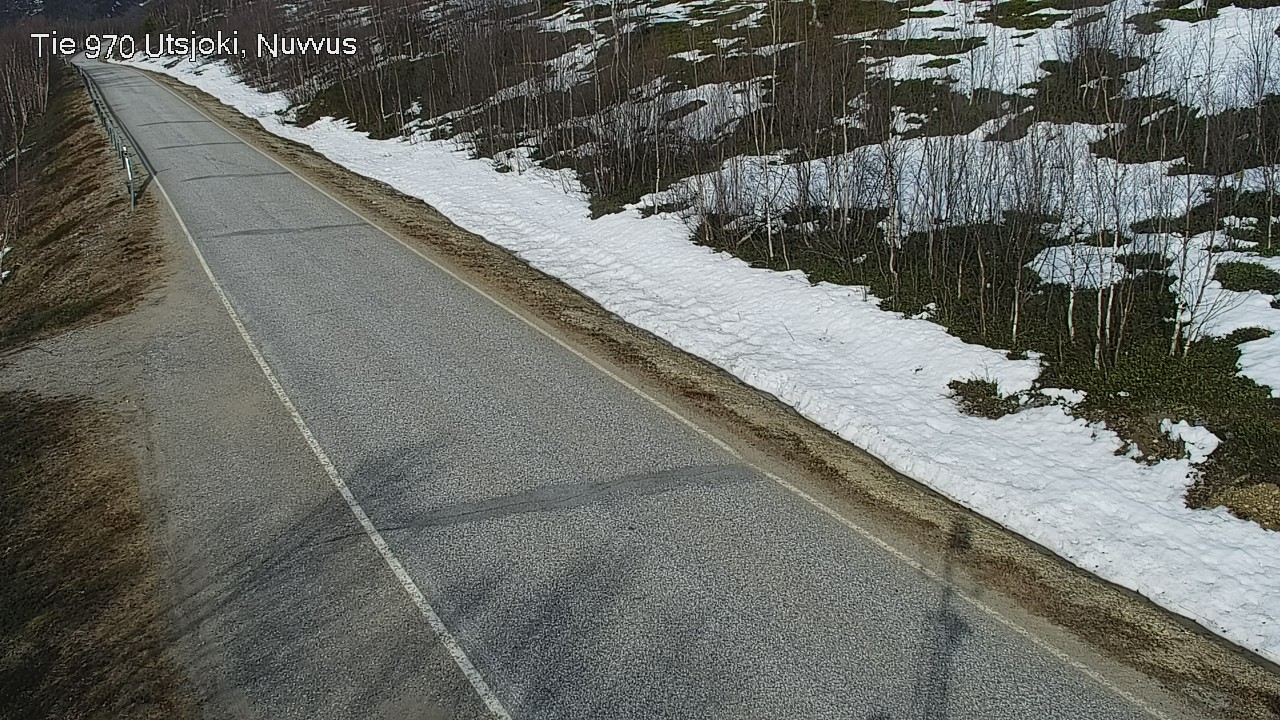 Weather Camera Image Väg 970 Utsjoki, Nuvvus, Utsjoki, Lappi