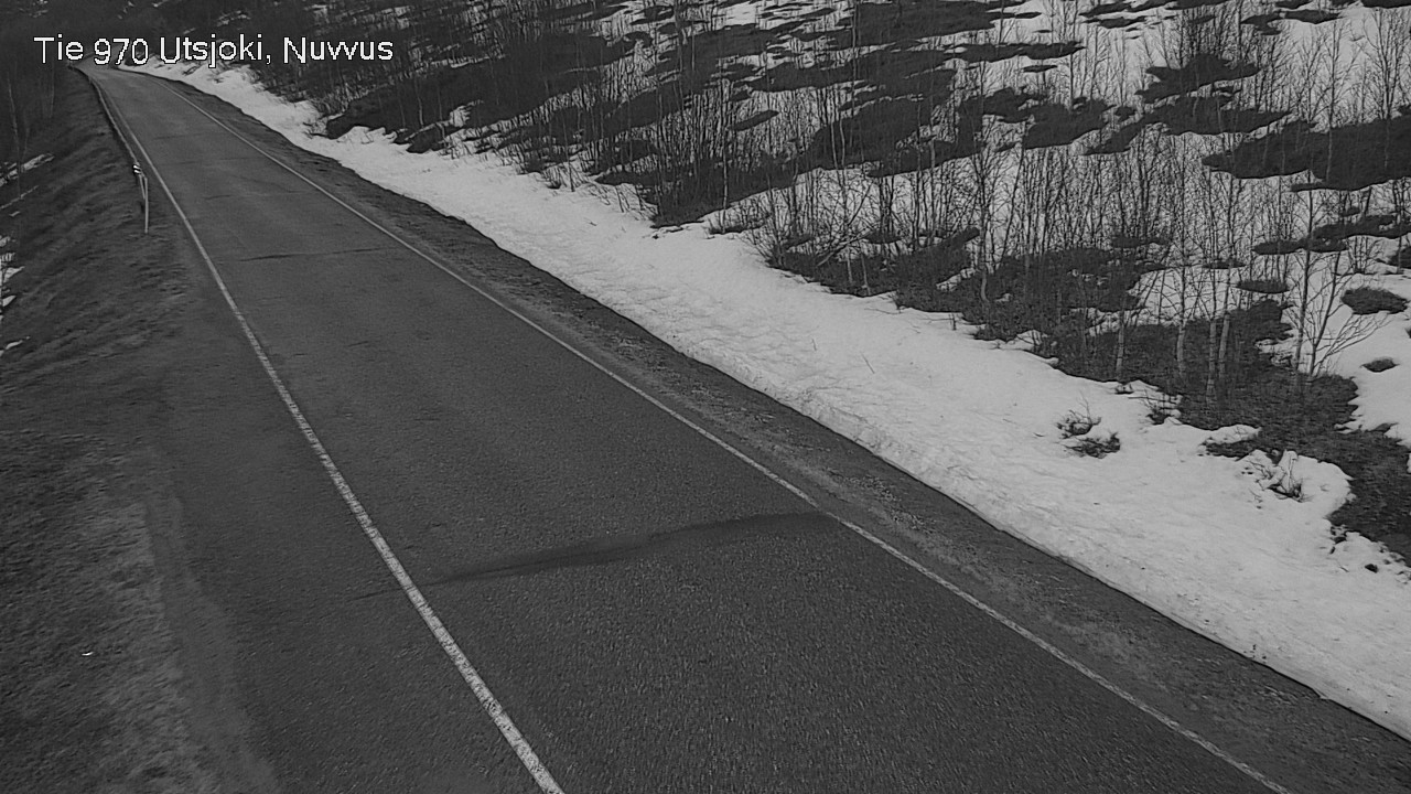 Weather Camera Image Väg 970 Utsjoki, Nuvvus, Utsjoki, Lappi
