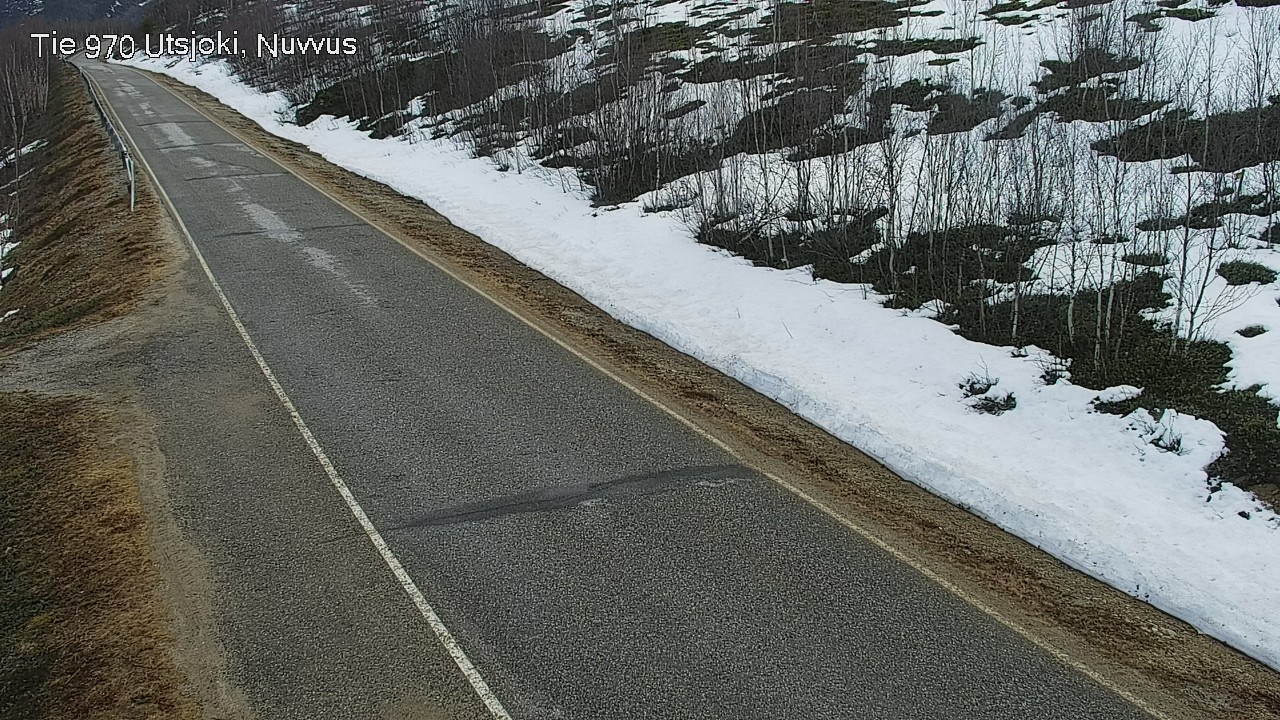 Weather Camera Image Väg 970 Utsjoki, Nuvvus, Utsjoki, Lappi