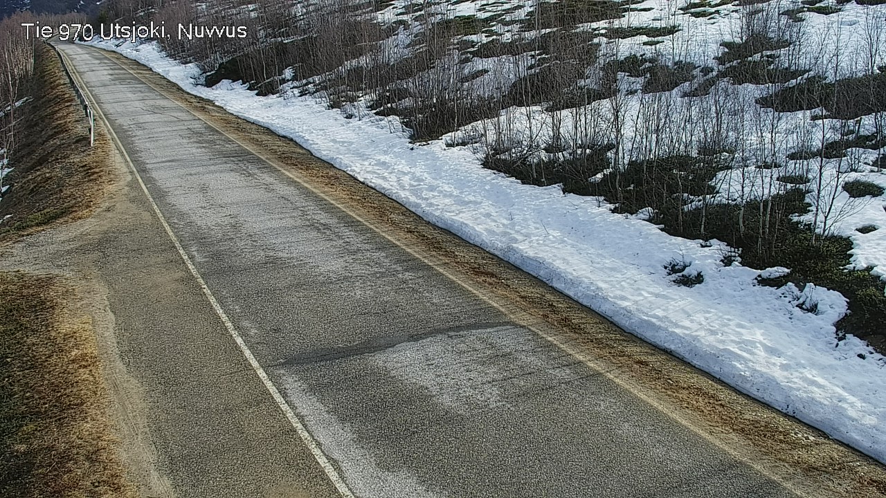 Weather Camera Image Väg 970 Utsjoki, Nuvvus, Utsjoki, Lappi