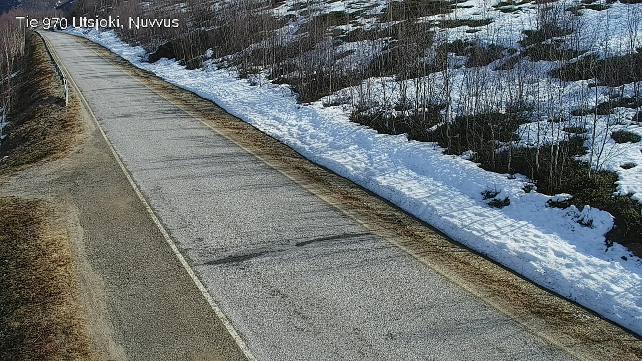 Weather Camera Image Väg 970 Utsjoki, Nuvvus, Utsjoki, Lappi