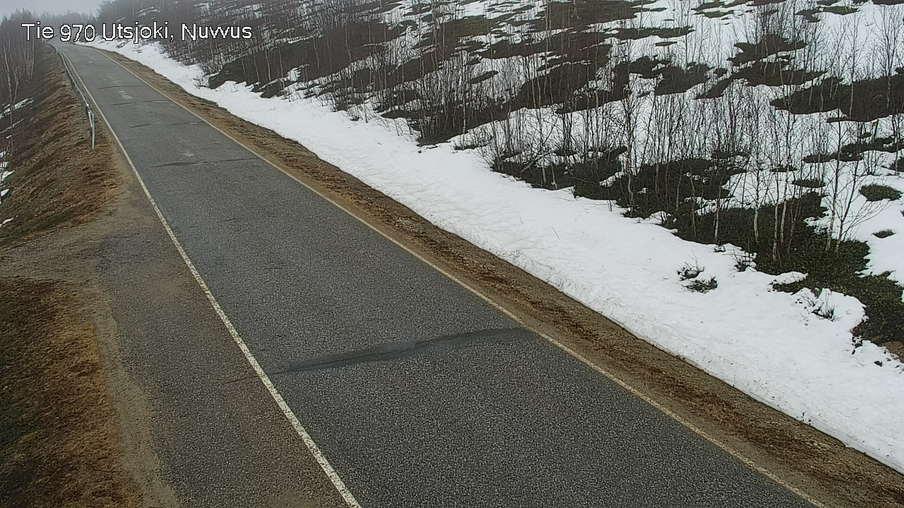 Weather Camera Image Väg 970 Utsjoki, Nuvvus, Utsjoki, Lappi