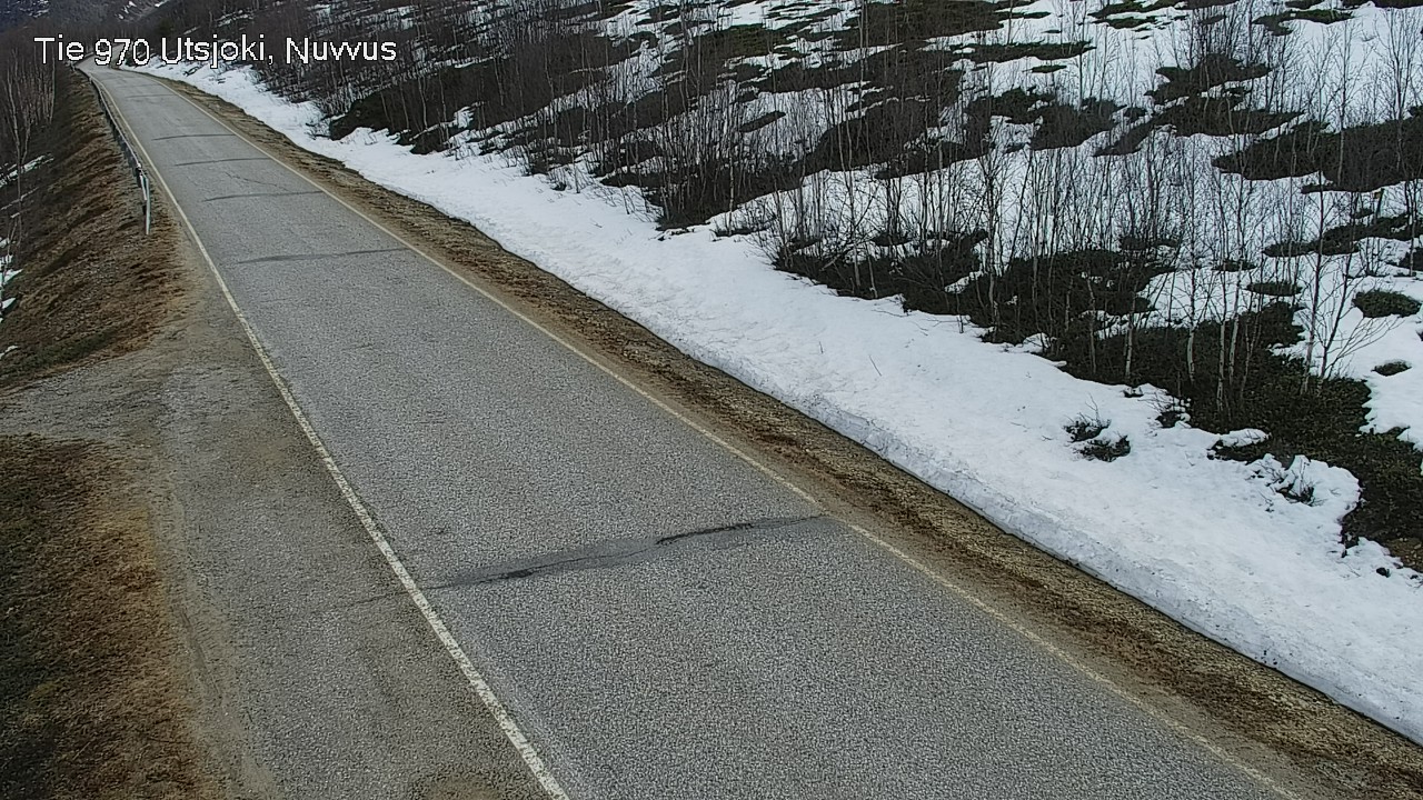 Weather Camera Image Väg 970 Utsjoki, Nuvvus, Utsjoki, Lappi