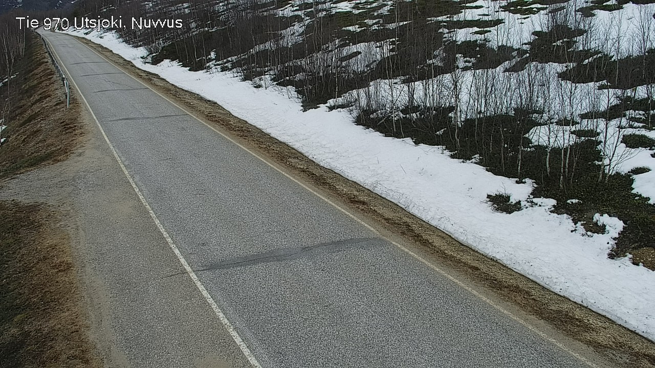 Weather Camera Image Väg 970 Utsjoki, Nuvvus, Utsjoki, Lappi