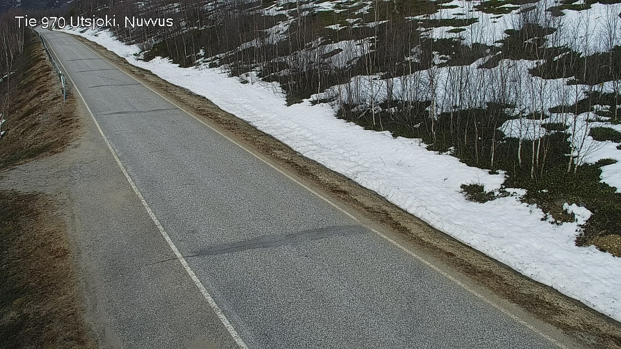 Weather Camera Image Väg 970 Utsjoki, Nuvvus, Utsjoki, Lappi