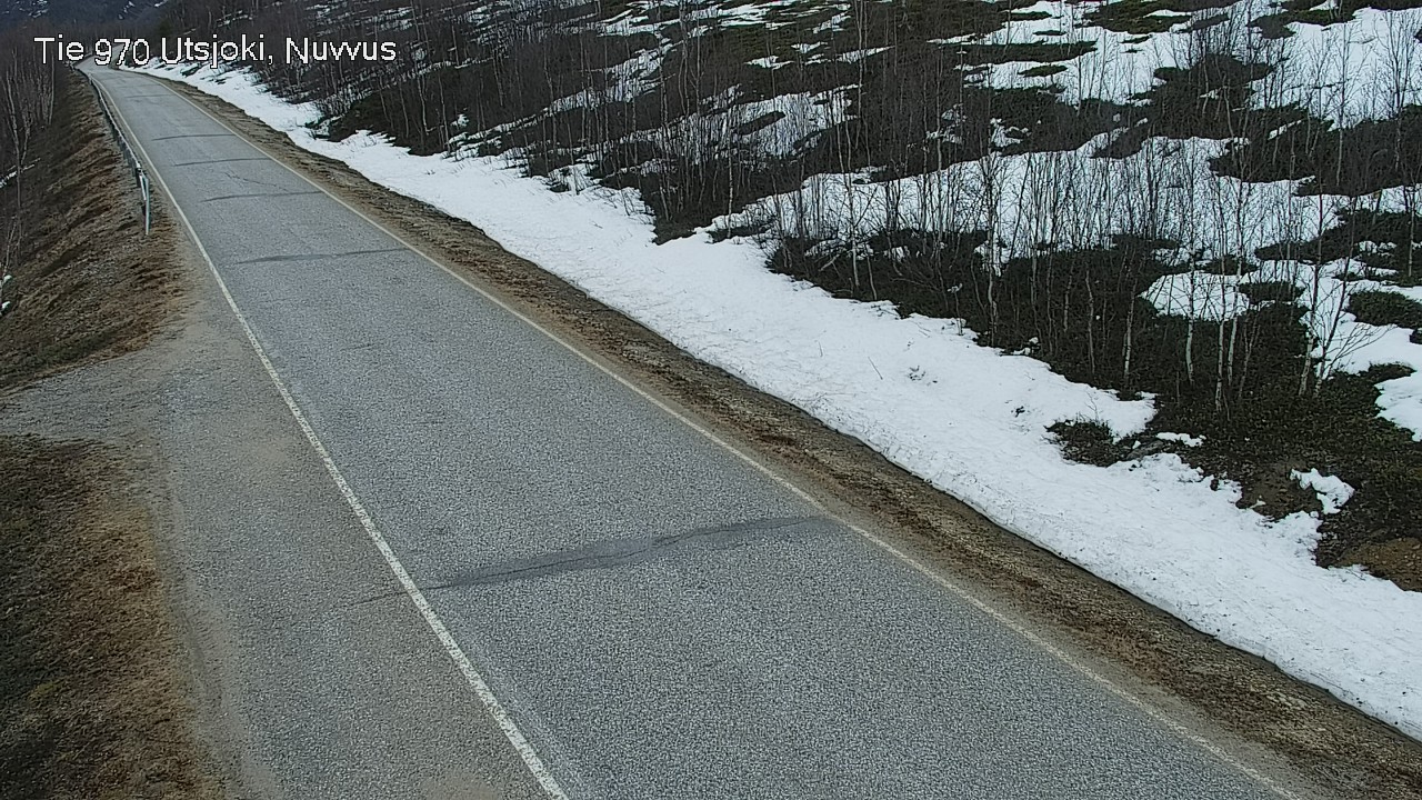 Weather Camera Image Väg 970 Utsjoki, Nuvvus, Utsjoki, Lappi