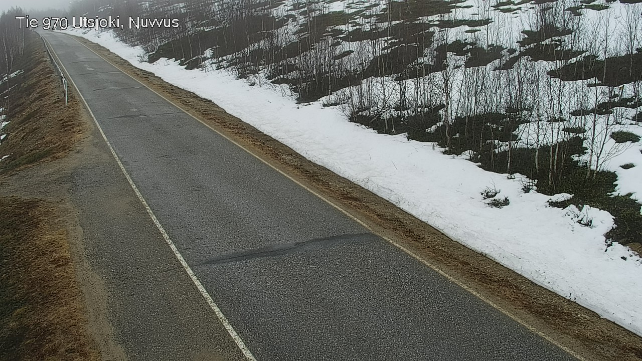 Weather Camera Image Väg 970 Utsjoki, Nuvvus, Utsjoki, Lappi