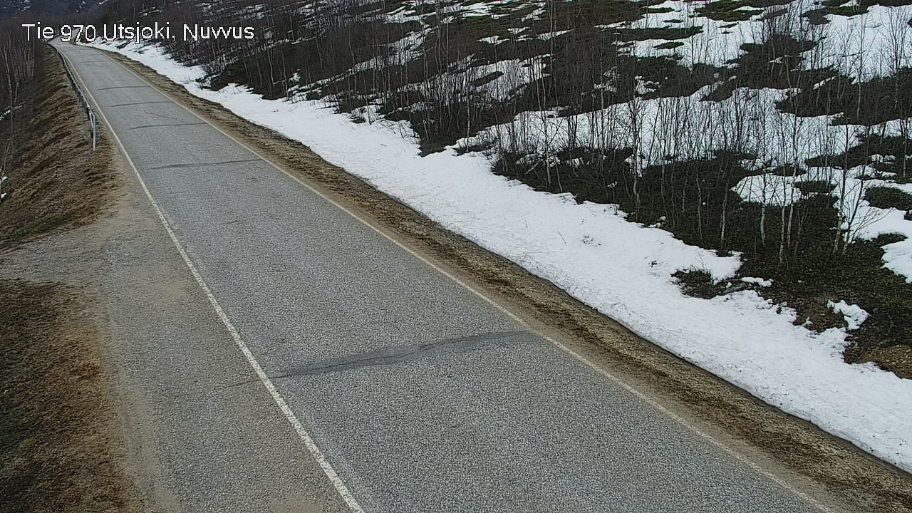 Weather Camera Image Väg 970 Utsjoki, Nuvvus, Utsjoki, Lappi