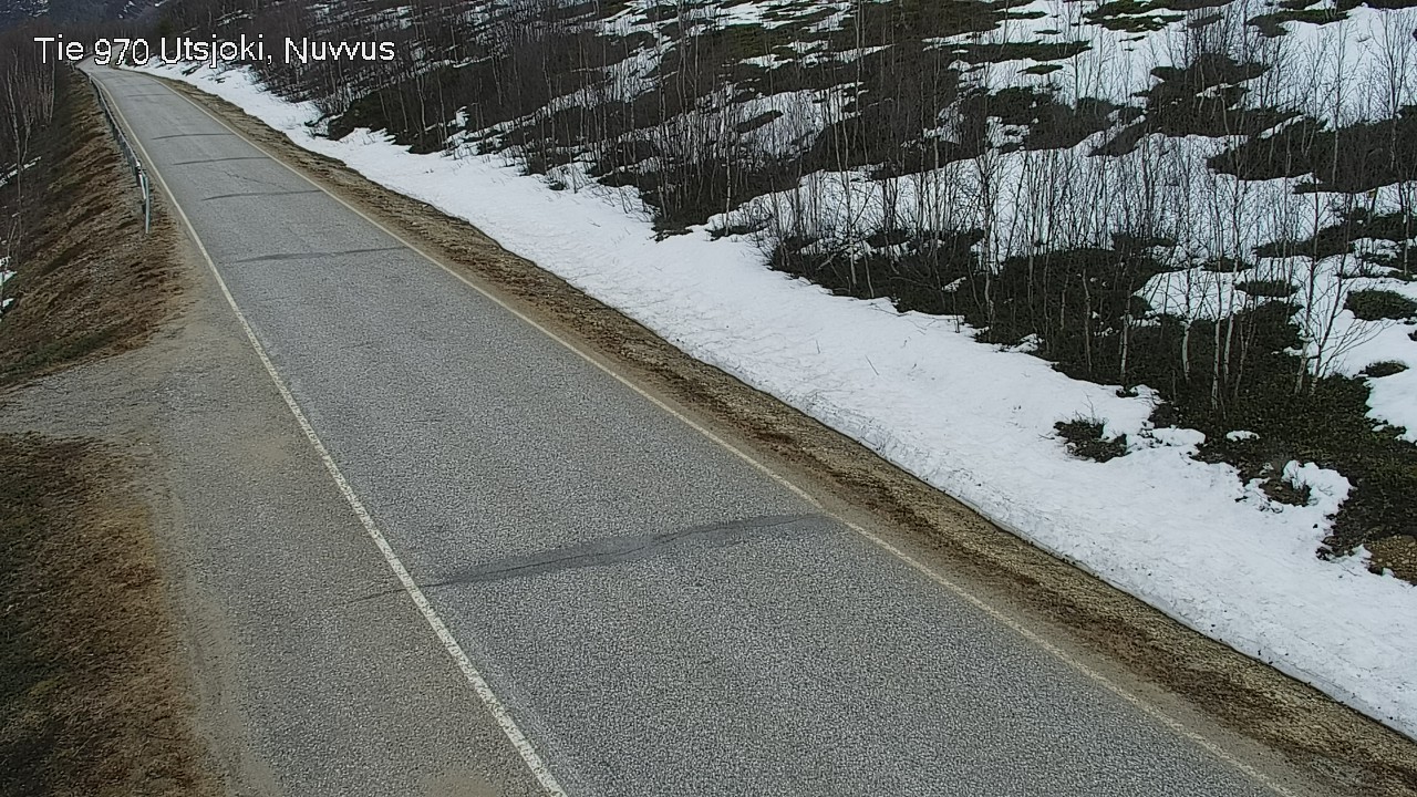 Weather Camera Image Väg 970 Utsjoki, Nuvvus, Utsjoki, Lappi