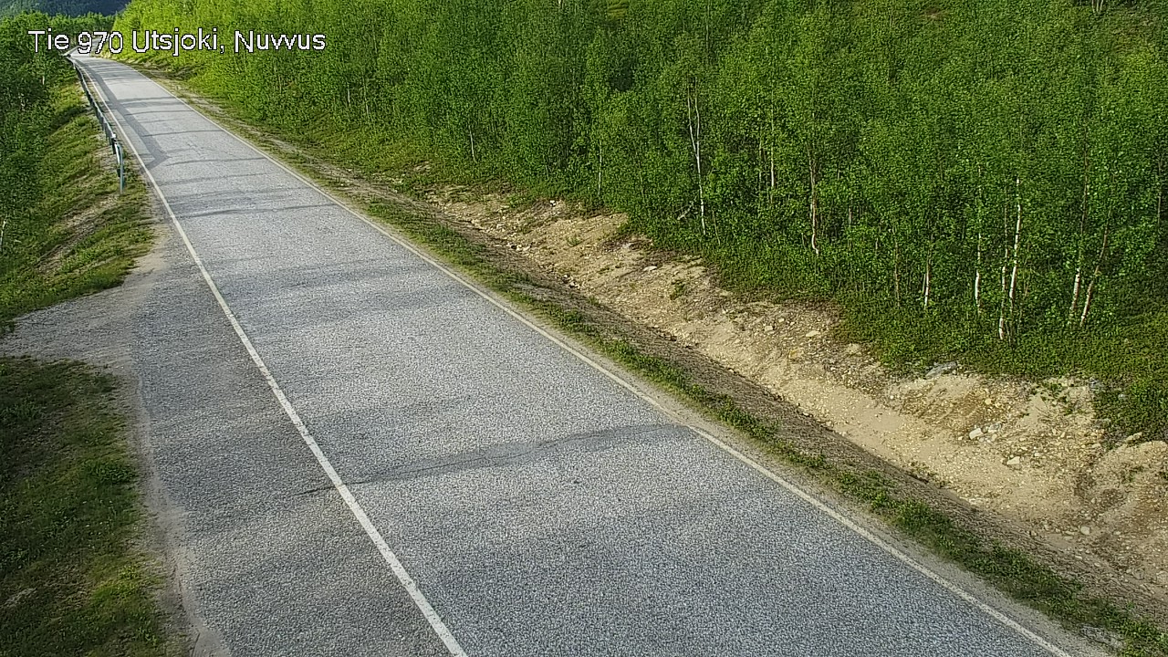 Weather Camera Image Väg 970 Utsjoki, Nuvvus, Utsjoki, Lappi