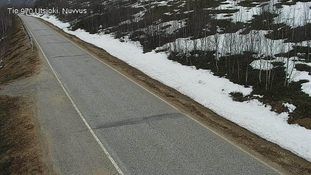 Weather Camera Image Väg 970 Utsjoki, Nuvvus, Utsjoki, Lappi