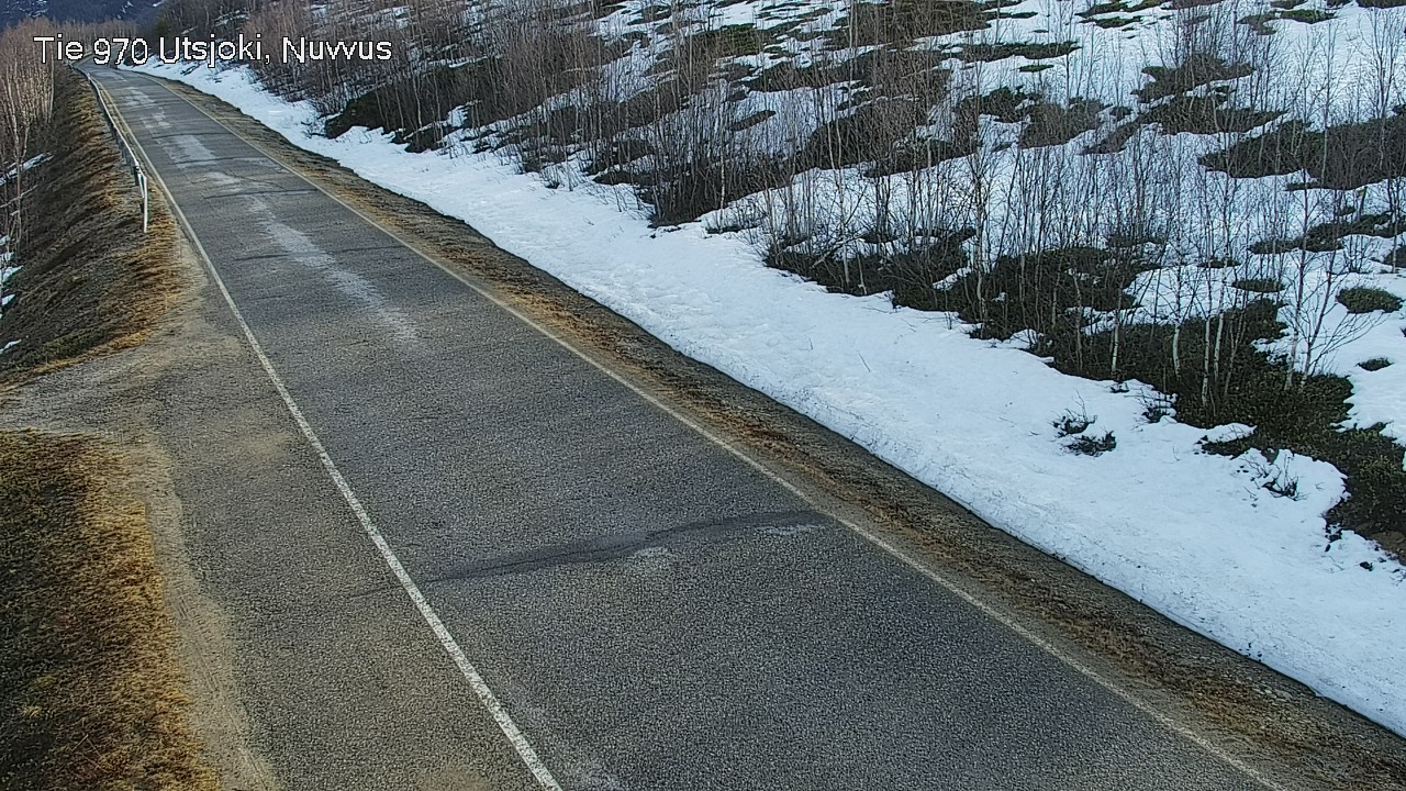 Weather Camera Image Väg 970 Utsjoki, Nuvvus, Utsjoki, Lappi