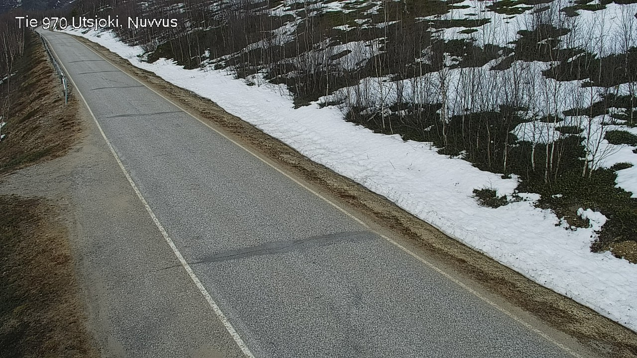 Weather Camera Image Väg 970 Utsjoki, Nuvvus, Utsjoki, Lappi