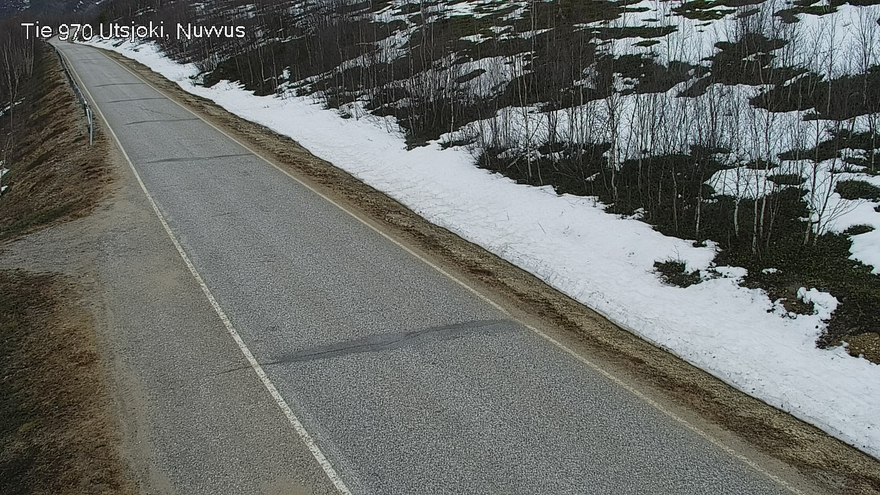 Weather Camera Image Väg 970 Utsjoki, Nuvvus, Utsjoki, Lappi